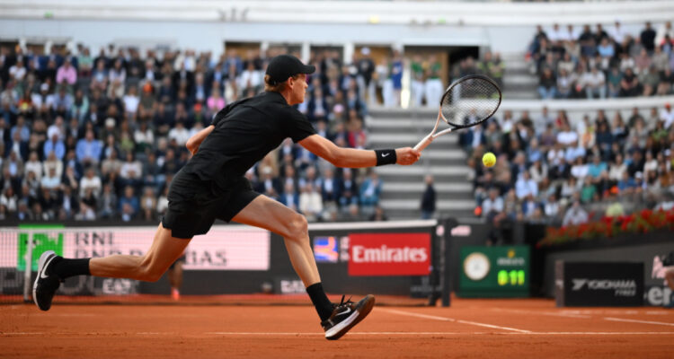 Jannik Sinner en el Masters 1000 de Roma