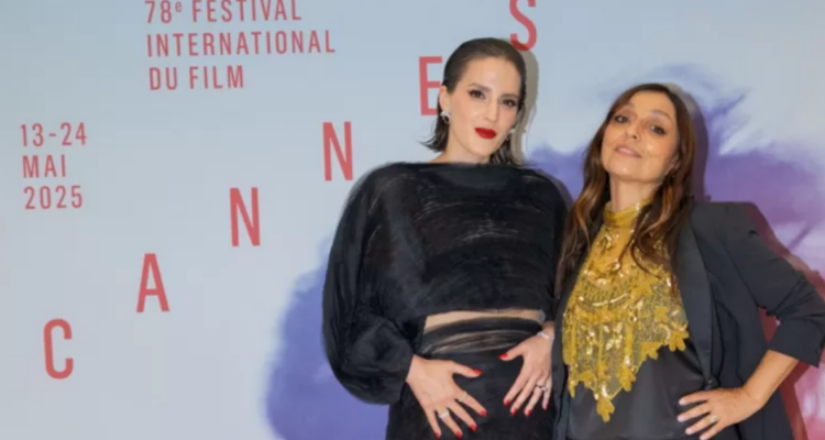 Amalia Kassai y Javiera Parra de La Ola en Cannes