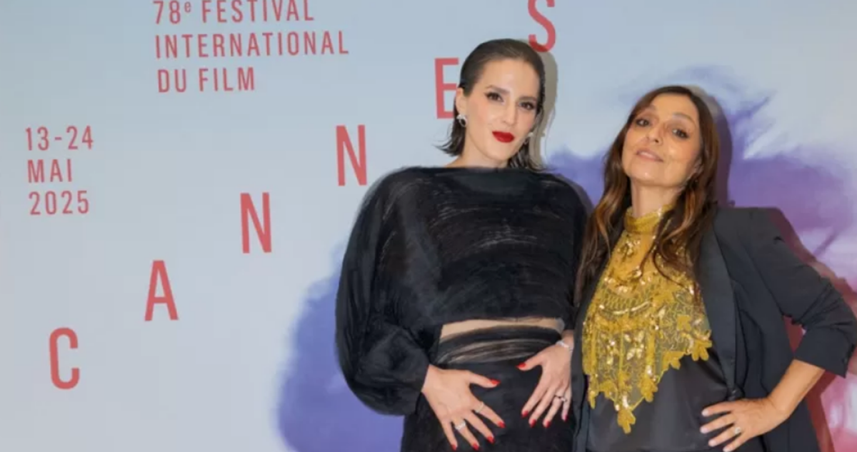 Amalia Kassai y Javiera Parra de La Ola en Cannes