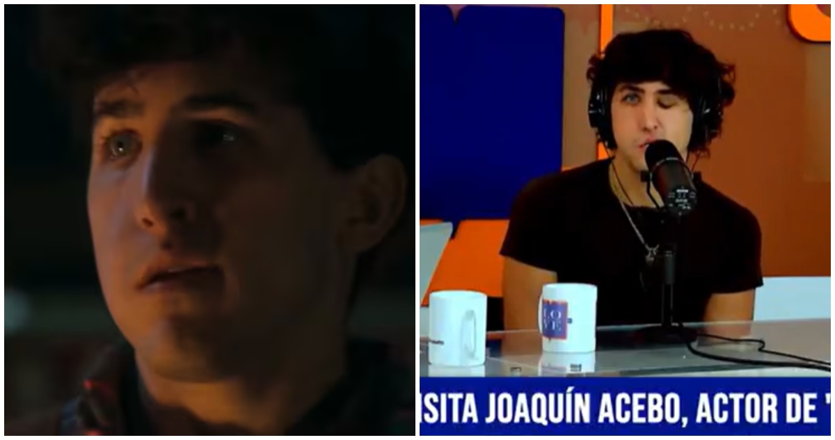 Joaquín Acebo, de El Eternauta, explica accidente que le causó parálisis facial y 21 días en coma