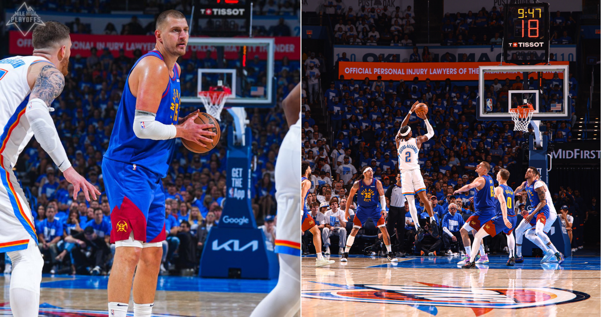 Oklahoma tumba a Denver y los deja al borde del KO en playoffs de NBA.