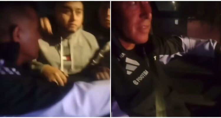 Jorge Almirón fue interceptado por hinchas de Colo Colo