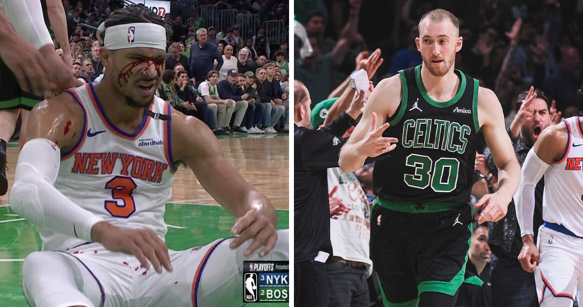 Ni la sangre de Hart fue suficiente para los Knicks: Celtics logra vital triunfo en playoffs de NBA