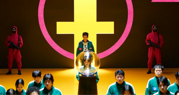 Fotografía promocional de El juego del calamar de Netflix