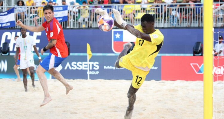 La Roja fútbol playa Mundial