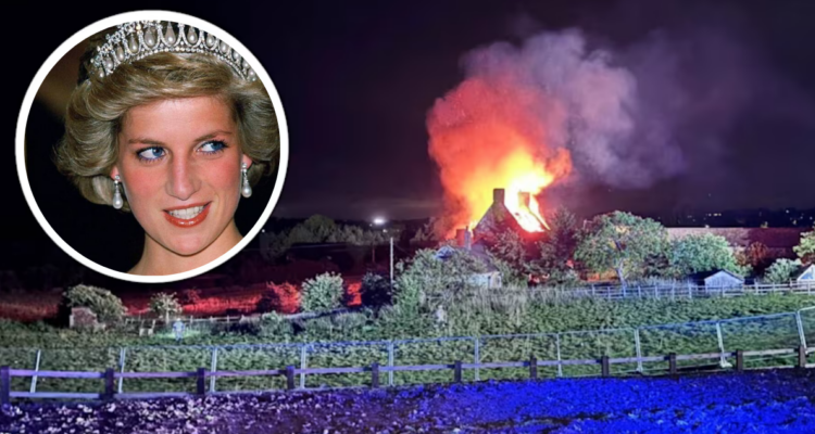 Incendio en finca donde creció Lady Di