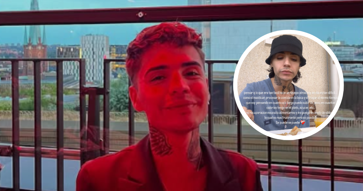 Leo Méndez Jr. reveló que presenta dificultades para alimentarse tras cirugía: “Hoy es tan difícil”