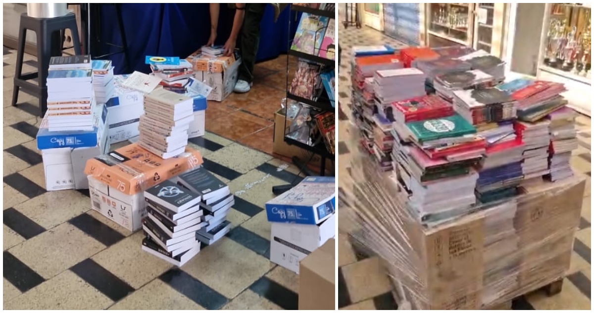 Incautan más de 30 mil libros piratas en calle San Diego: equivaldrían a 420 millones de pesos
