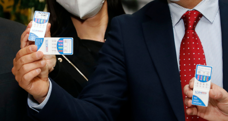 licitación test de droga autoridades