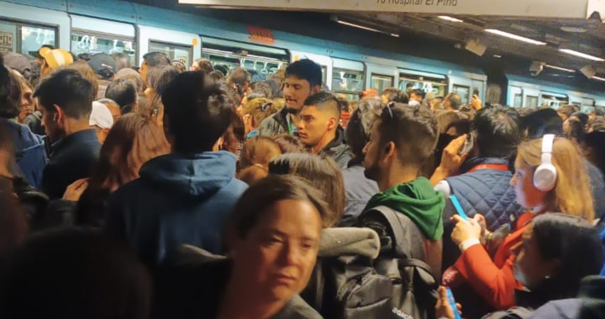 Problemas en la Línea 1 del Metro tras evacuación de tren por motivos de seguridad