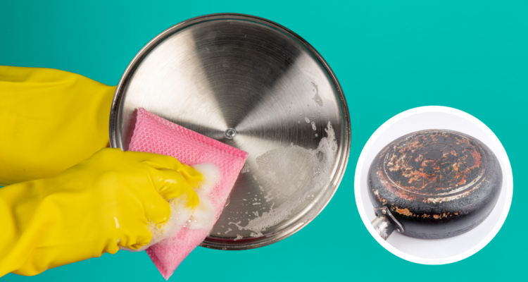 Los efectivos trucos para limpiar la base quemada del sartén y olla: los ingredientes están en casa