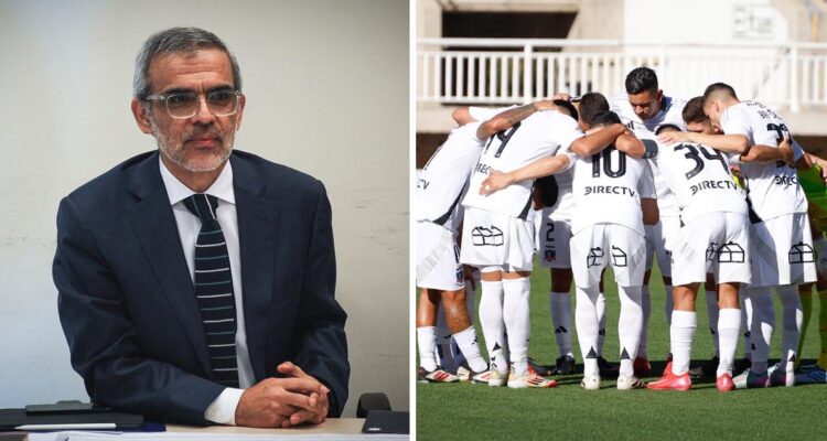 Ministro Luis Cordero emplazó a Colo Colo.