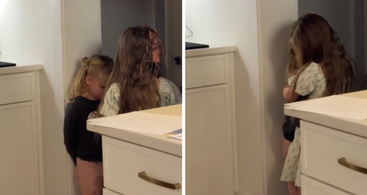En un emotivo video compartido en TikTok, una madre muestra cómo sus hijas de 3 y 6 años resuelven una pelea conversando con calma y respeto.