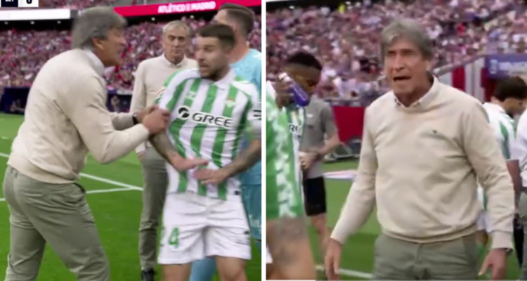“¡Están jugando al trote!”: Manuel Pellegrini estalla en derrota del Betis ante Atlético Madrid