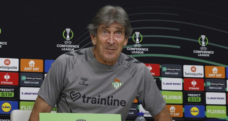 Manuel Pellegrini se ilusiona con final de Conference League.