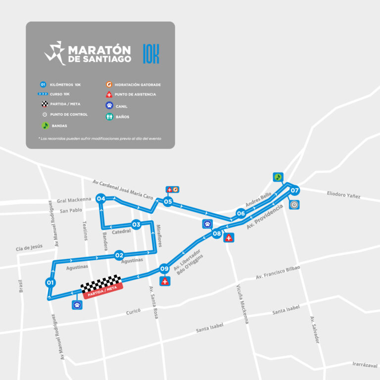Maratón de Santiago 2025: cuáles son los circuitos, horarios, mapas y todo lo que debes saber