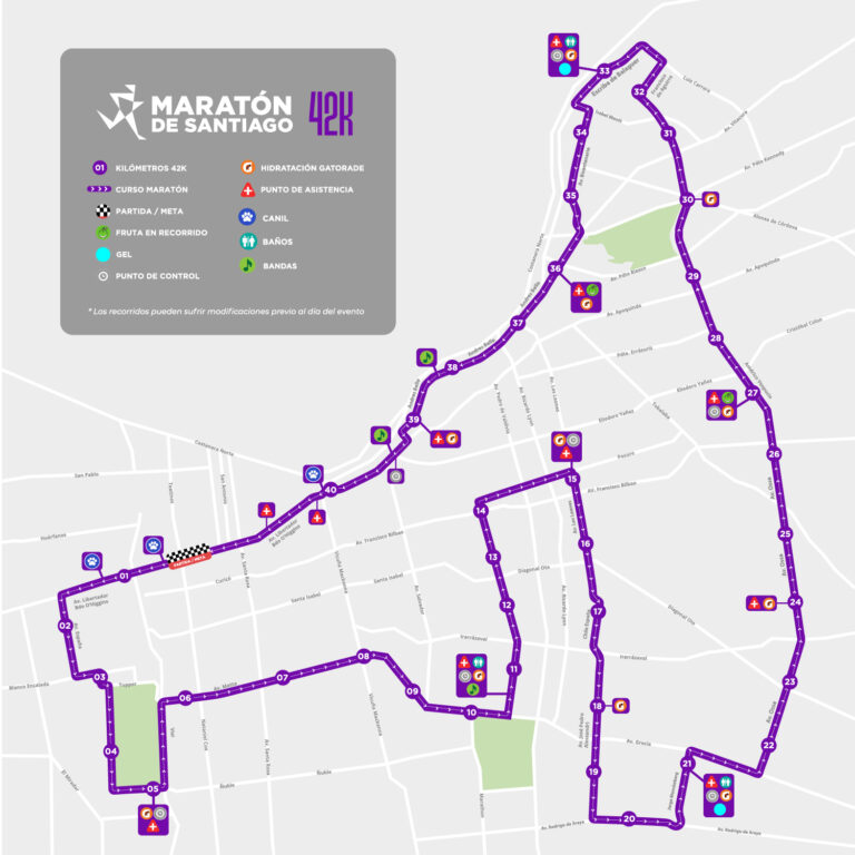 Maratón de Santiago 2025: cuáles son los circuitos, horarios, premios y todo lo que debes saber
