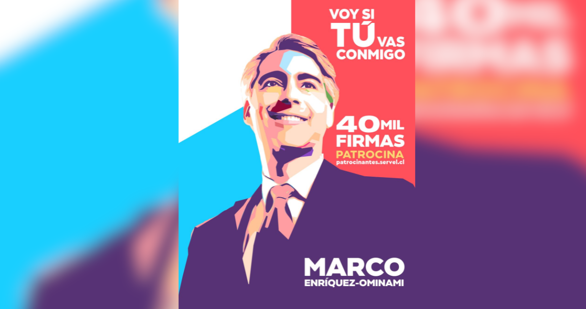 Marco Enríquez-Ominami anuncia recolección de firmas para su quinta candidatura presidencial