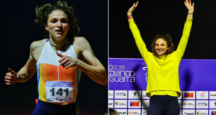 Martina Weil alcanza la medalla de oro al imponer nuevo récord nacional en los 200 metros planos.