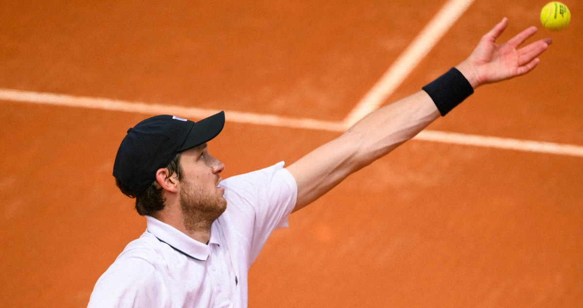 Nicolás Jarry debutó con triunfo en el Masters de Roma.