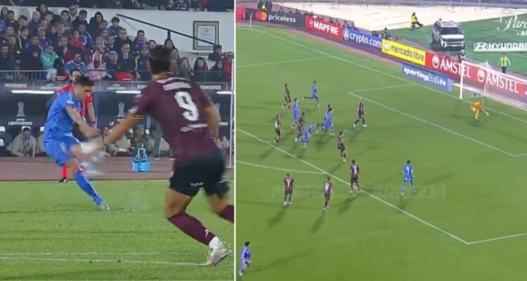 El golazo de Matías ‘Tucu Sepúlveda que abrió la cuentra entre La U y Carabobo en Copa Libertadores