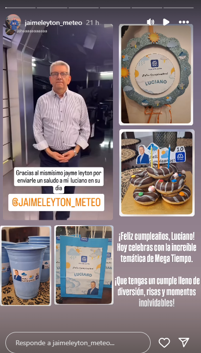 Niño celebró su cumpleaños con temática de Jaime Leyton y Megatiempo