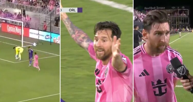 Messi MLS árbitros