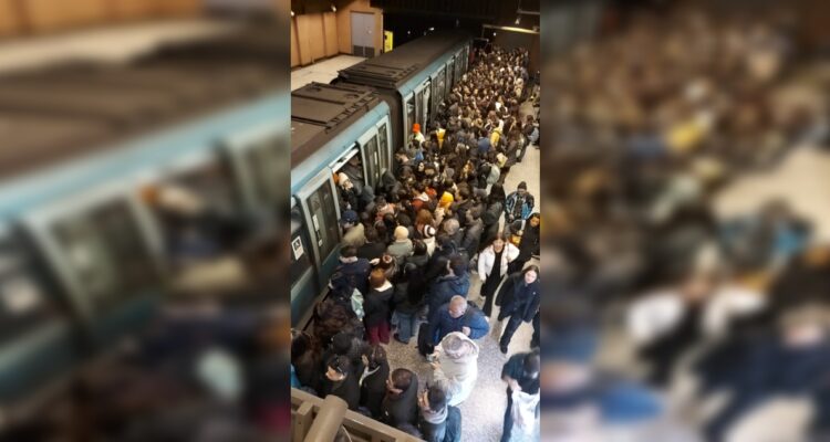 Metro presenta problemas en las líneas 1 y 5 en plena hora punta matinal