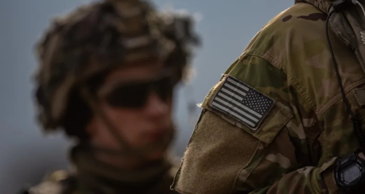 Imagen de archivo de soldados del ejército estadounidense