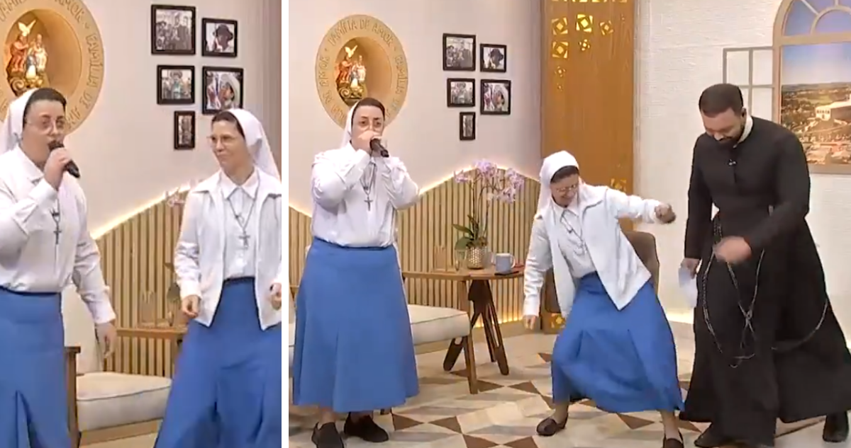 Monjas brasileñas se vuelven virales tras hacer beatbox y un particular baile en programa de TV