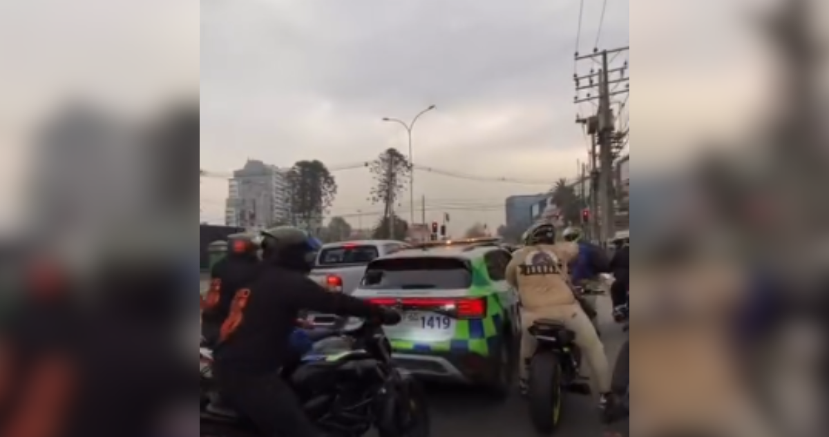 Un motociclista muerto deja incidente en La Reina: recibió disparo de funcionario municipal