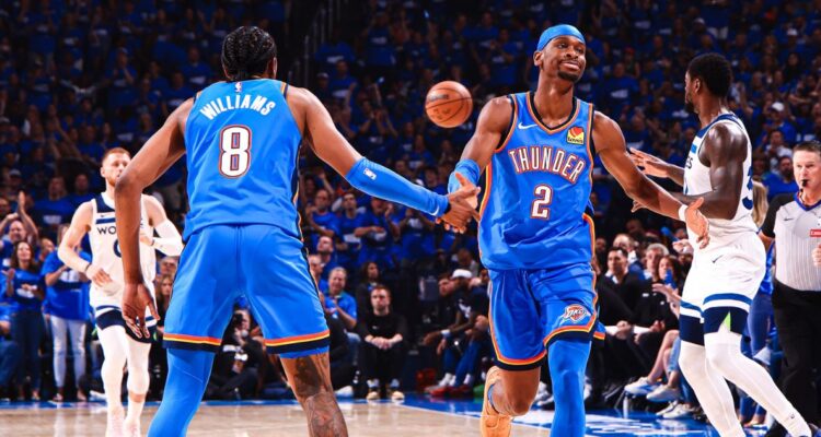 OKC Thunder aumenta su ventaja sobre los Timberwolve en final del Oeste en la NBA