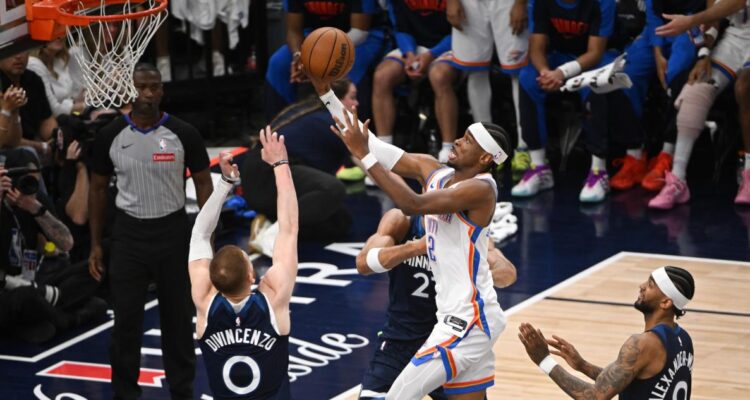 NBA Thunder Timberwolves