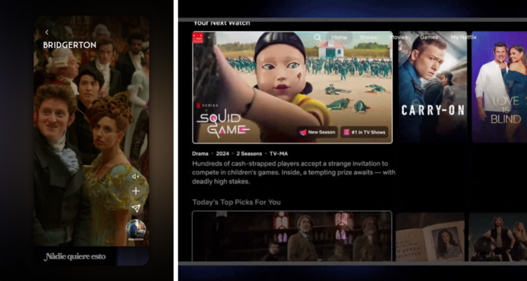 Desde un feed como TikTok a uso de IA como ChatGPT: Netflix anuncia importantes cambios en su diseño