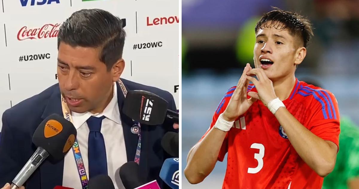 Iván Román, figura de La Roja Sub 20, se perdería el Mundial de Chile.