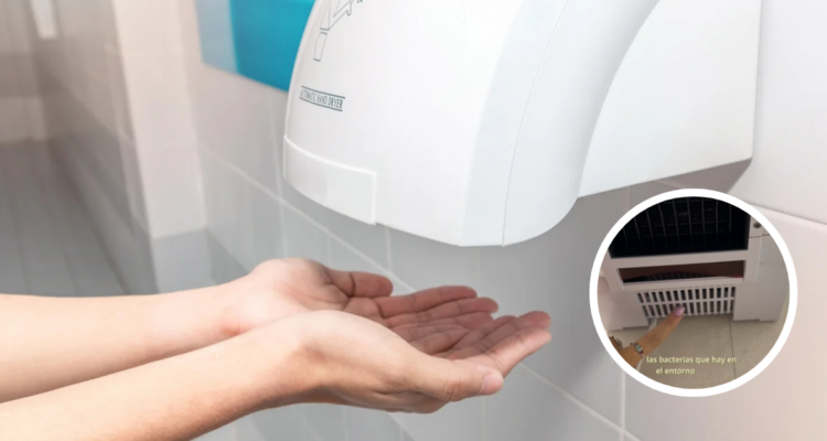 ¿No es la mejor opción? Experta explica por qué deberías evitar secadores de manos en baños públicos