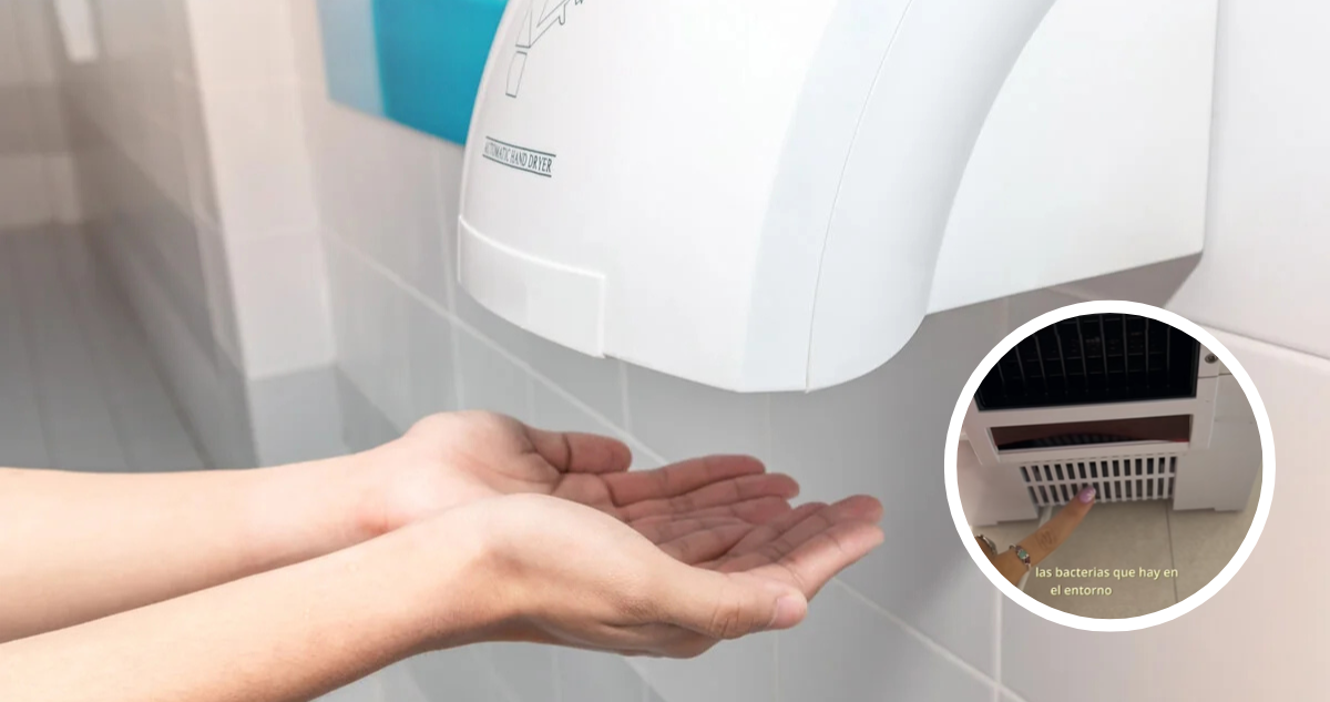 ¿No es la mejor opción? Experta explica por qué deberías evitar secadores de manos en baños públicos