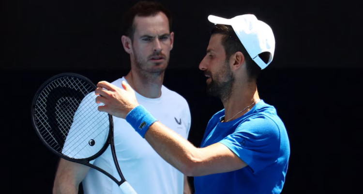 Novak Djokovic y Andy Murray separan caminos tras 6 meses trabajando juntos.