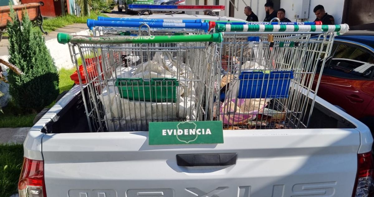 Operativo contra el comercio ilegal frente a Mall Espacio Urbano de Viña del Mar