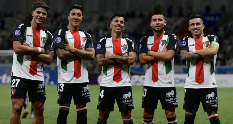 Palestino sigue haciendo historia en Sudamericana:Martínez sorprende con golazo a Cruzeiro en Brasil