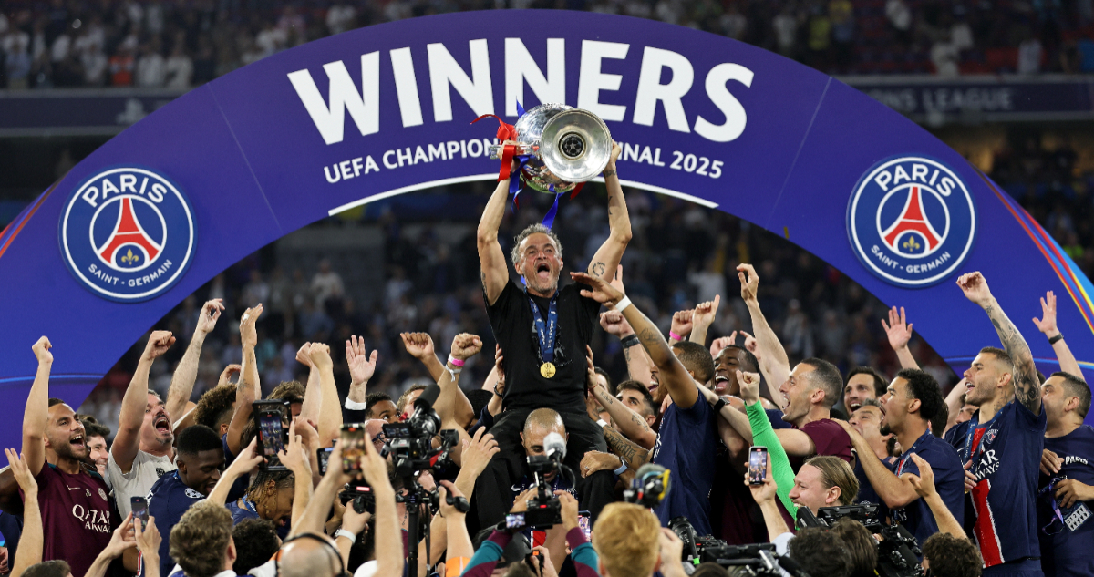 Paris Saint-Germain (PSG) campeón de la UEFA Champions League 2025
