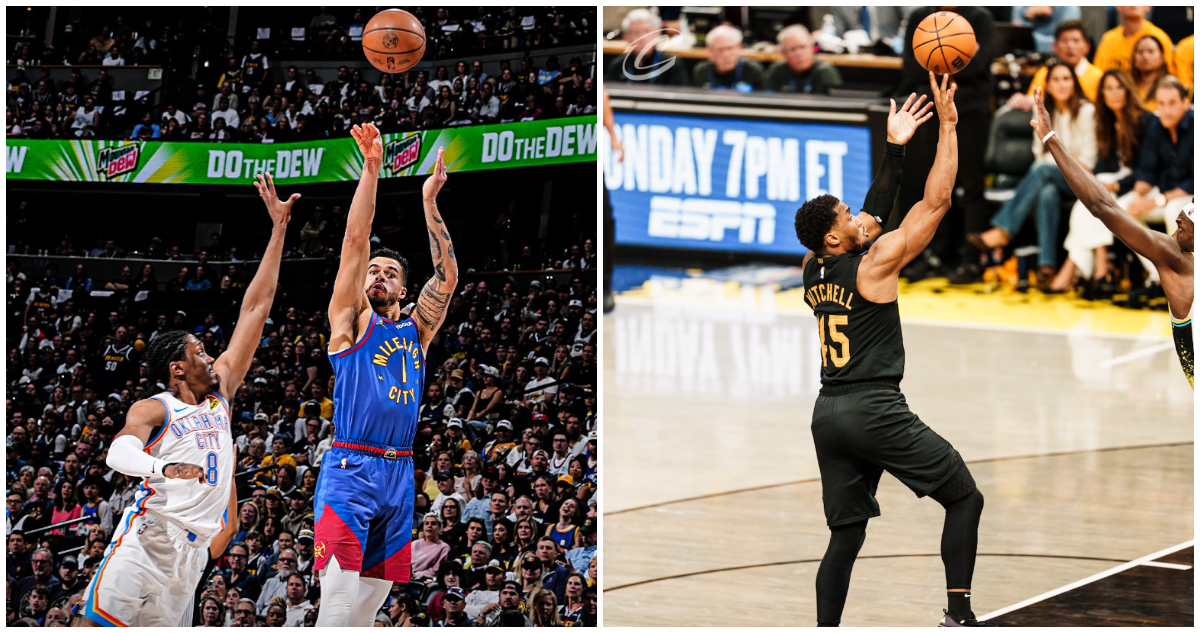 Partidos de la NBA entre Oklahoma y Denver y Cavaliers Pacers