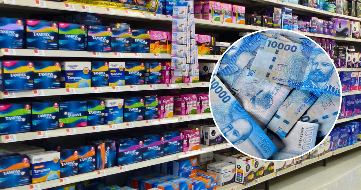 Cuánto cuesta menstruar en Chile