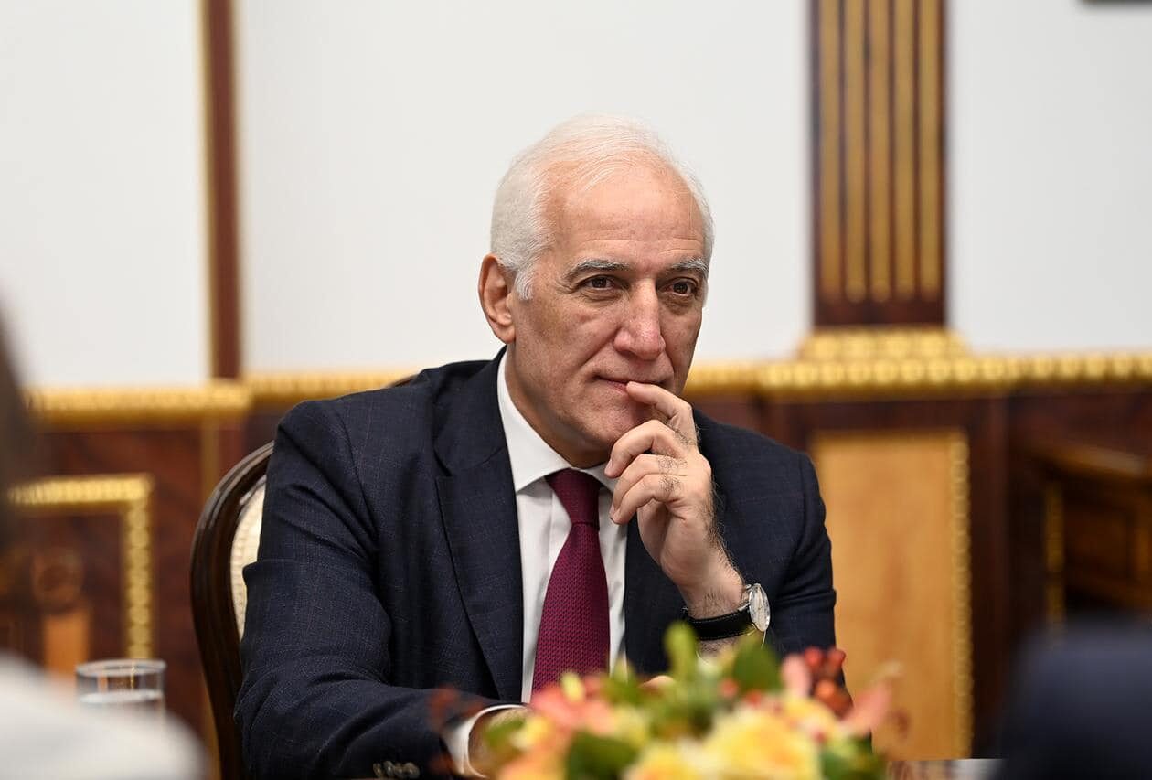 El presidente de Armenia, Vahagn Khachaturyan