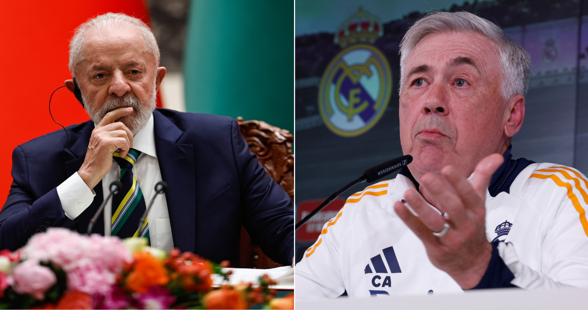 Presidente de Brasil, Lula Da Silva, arremete tras anuncio oficial de la llegada de Carlos Ancelotti a la selección.