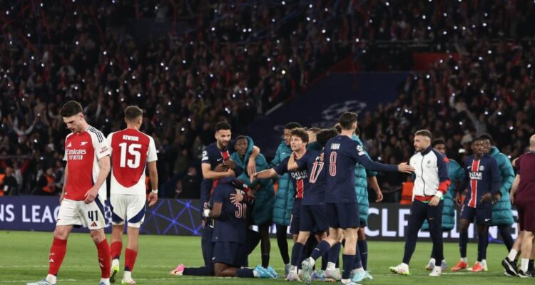 PSG vence al Arsenal y avanza a la final de la Champions League