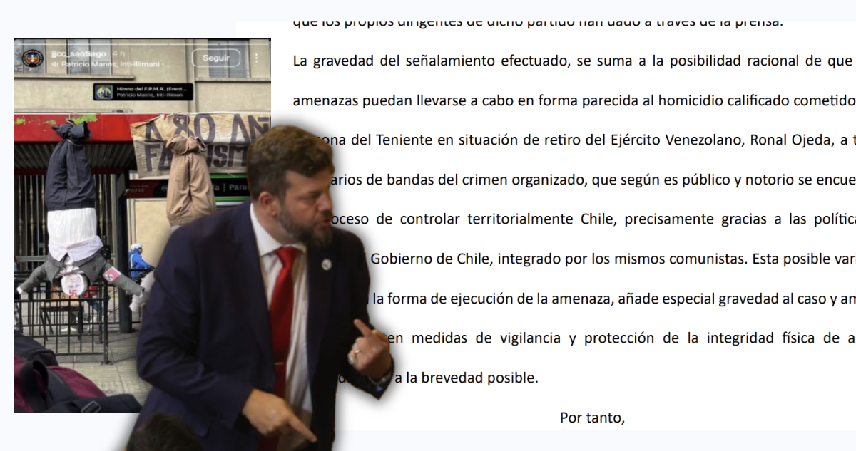 Kaiser se querella por muñecos colgados: “Amenazado de muerte por miembros del partido gobernante”