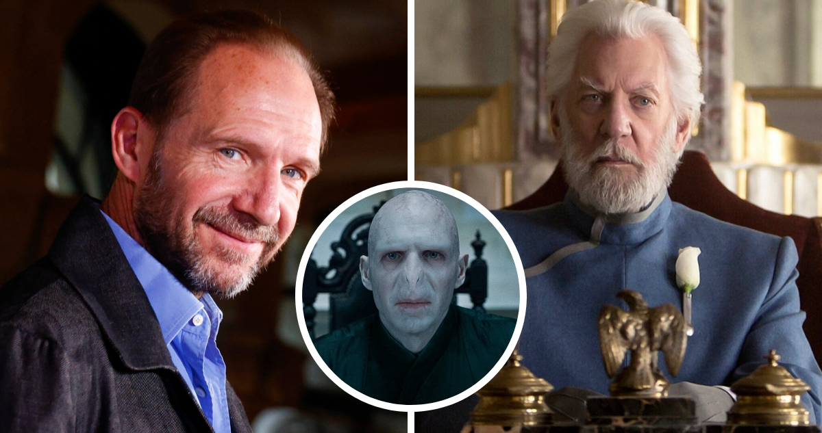 Ralph Fiennes en referencia a su nuevo papel como el Presidente Snow en ‘Amanecer en la cosecha’