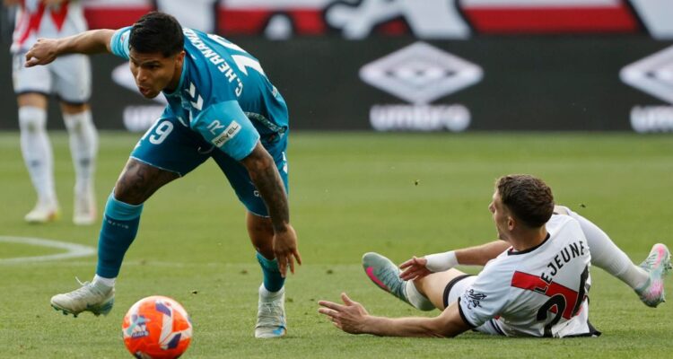 Rayo Vallecano y Real Betis igualaron por La Liga