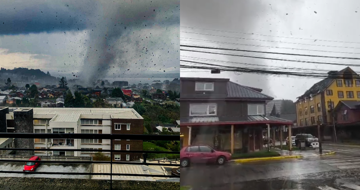 VIDEO | Tornado causa estragos en Puerto Varas: autoridades convocan a Cogrid comunal